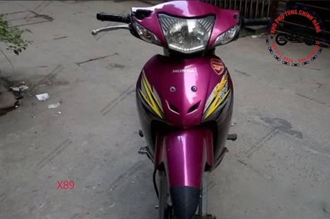 Bộ dàn áo wave Rs-2006 (Có 5 màu: Đỏ-xanh ngọc-vàng-Tím hồng- cam)