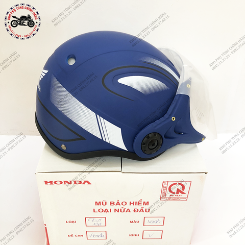 Mũ nửa đầu Matt - Xanh