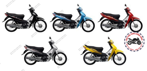 Bộ nhựa dàn áo wave Alpha-2011 (Có 5 màu: Đen- Đỏ- Vàng-Bạc-Xanh)