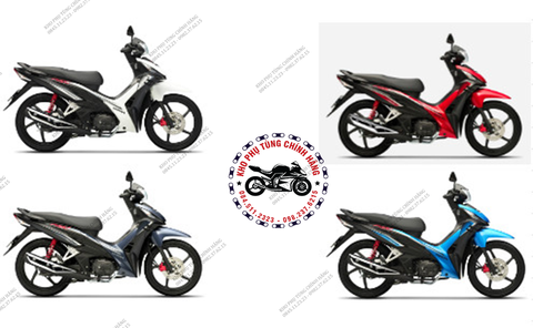 Bộ nhựa dàn áo RSX 110cc- 2021 Vành đúc(Có 4 màu: Xanh - Đỏ-Trắng-Xanh xám)
