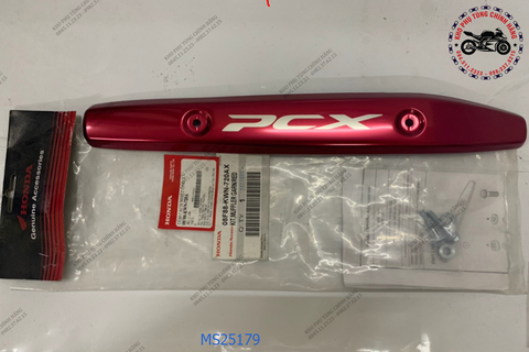 Tấm cách nhiệt ống xả PCX nhập-2010. Màu đỏ