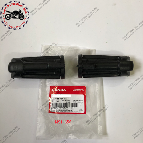 Cặp (2 chiếc) Cao su để chân chính (trước)  RS110+ws110-wave110