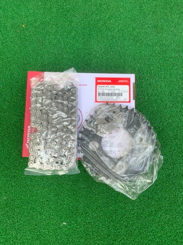 Bộ nhông xích wave 100 s,rs, rsx 100 alpha