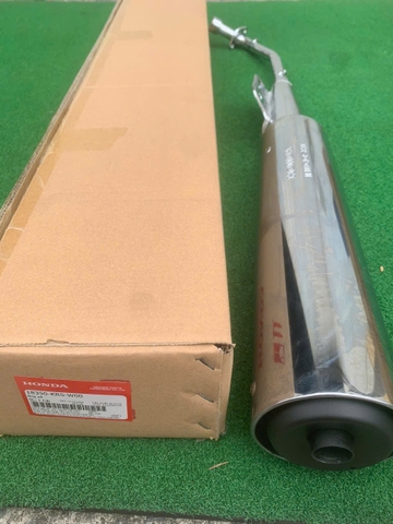 ống xả WAVE NHỎ MÁY TRẮNG