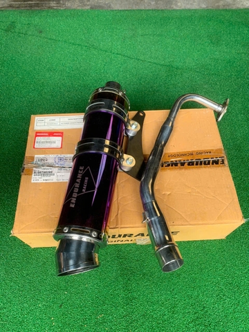 Ống pô xe (màu rainbow) PCX 2017