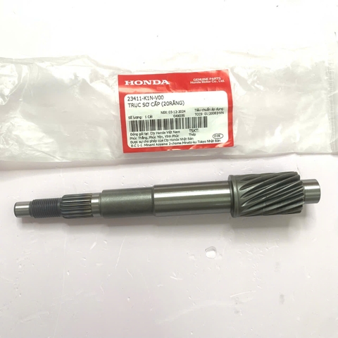 Trục sơ cấp (20răng) HONDA Sh Mode 125