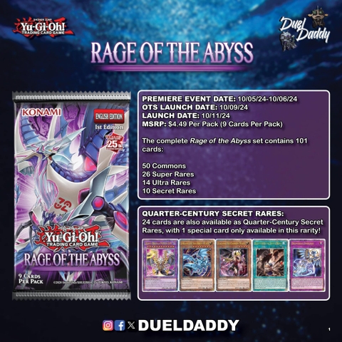 [TCG] Sản phẩm chính của năm: Rage of the Abyss - ROTA có gì?