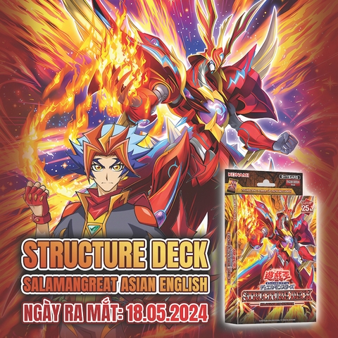 Ngày Hè Rực Lửa Với Structure Deck: Salamangreat Sanctum Asian English