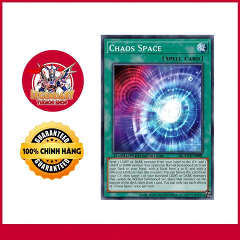 [EN-JP][Thẻ Bài Yugioh Chính Hãng] Chaos Space