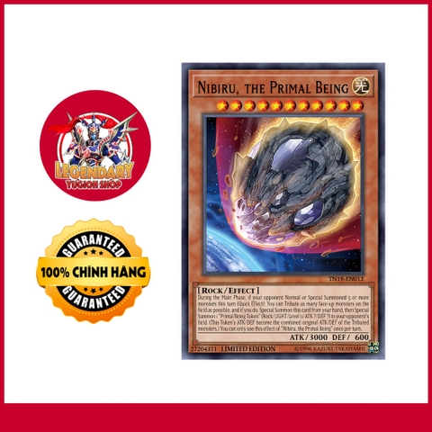 [Thẻ Bài Yugioh Chính Hãng] Nibiru the Primal Being