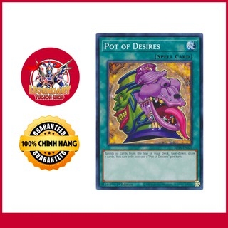 [EN - JP][Thẻ Bài Yugioh Chính Hãng] Pot Of Desires
