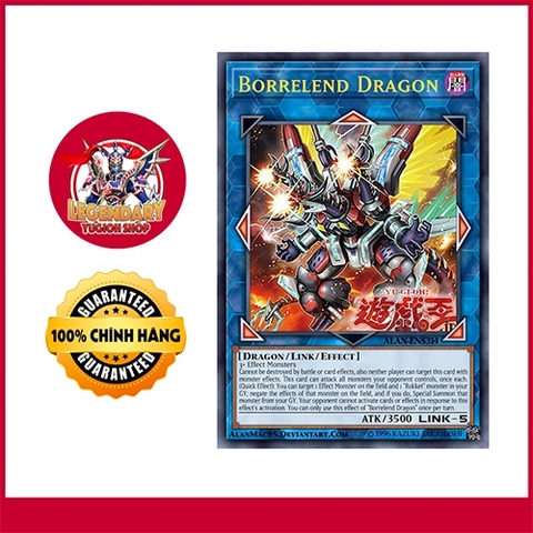 [Thẻ Bài Yugioh Chính Hãng] Borrelend Dragon