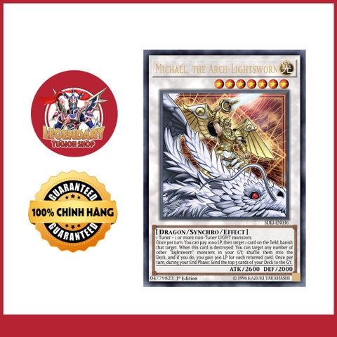 [Thẻ Bài Yugioh Chính Hãng] Michael, the Arch-Lightsworn