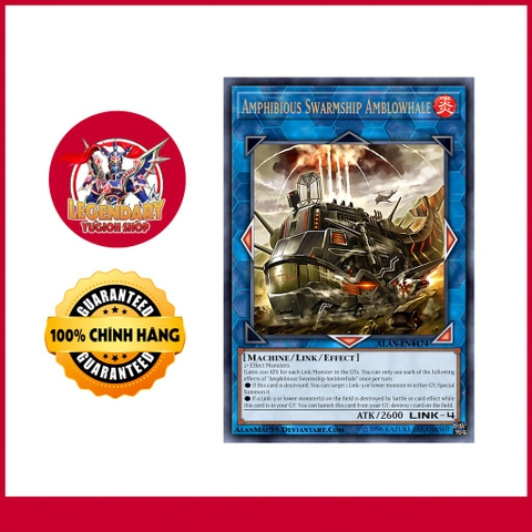 [Thẻ Bài Yugioh Chính Hãng] Amphibious Swarmship Amblowhale