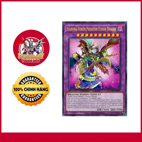 [EN-JP] [Thẻ Bài Yugioh Chính Hãng] Starving Venom Predapower Fusion Dragon