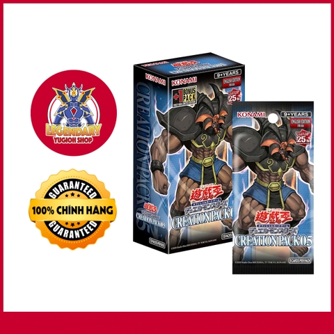 [Hộp Bài Yugioh Chính Hãng] Booster Box - Pack Creation Pack 05 Asian English