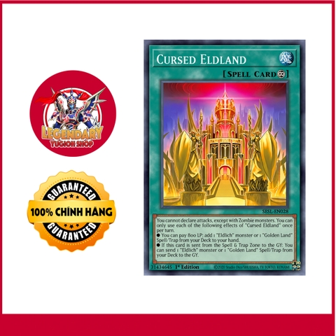 [EN-JP][Thẻ Bài Yugioh Chính Hãng] Cursed Eldland