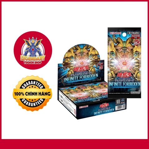[Gói Bài Yugioh Chính Hãng] Booster Box - Pack Infinite Forbidden - INFO Asian English