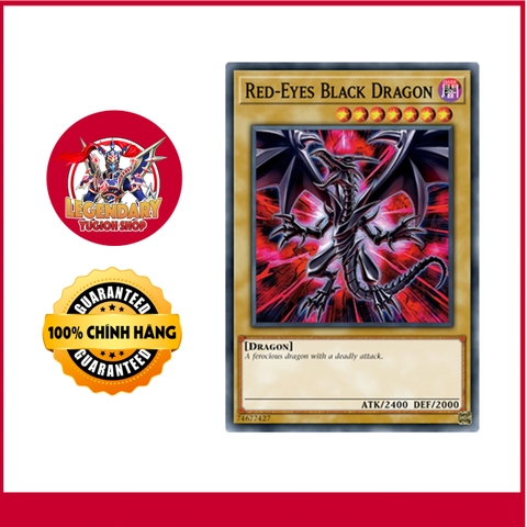 [EN][Thẻ Bài Yugioh Chính Hãng] Red-Eyes Black Dragon Alternative Art