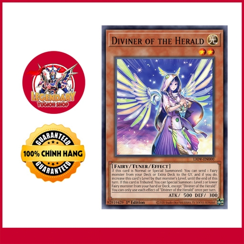[Thẻ Bài Yugioh Chính Hãng] Diviner of the Herald