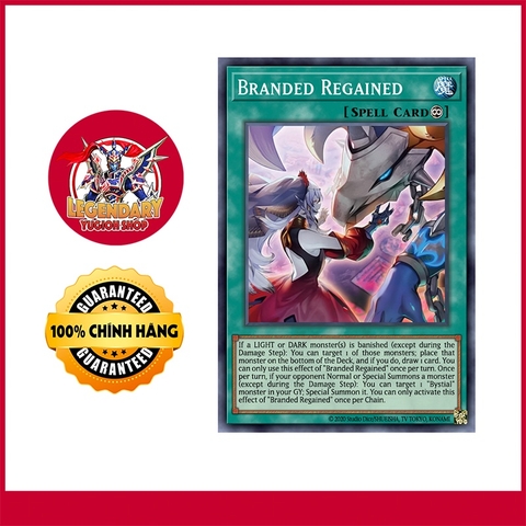 [EN-JP][Thẻ Bài Yugioh Chính Hãng] Branded Regained