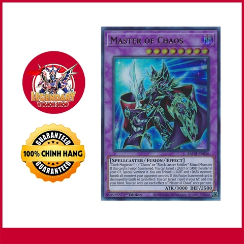 [Thẻ Bài Yugioh Chính Hãng] Master of Chaos