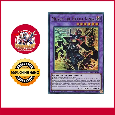 [EN-JP][Thẻ Bài Yugioh Chính Hãng] Meizen the Battle Ninja