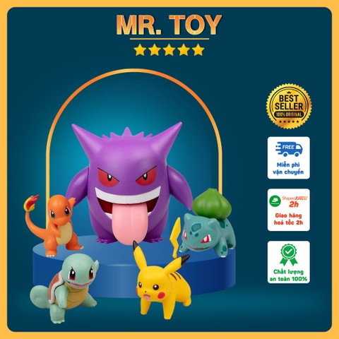 Bộ Đồ Chơi - Mô Hình Sưu Tập Pokemon Pikachu Mini Đủ Hình Dạng Khác Nhau