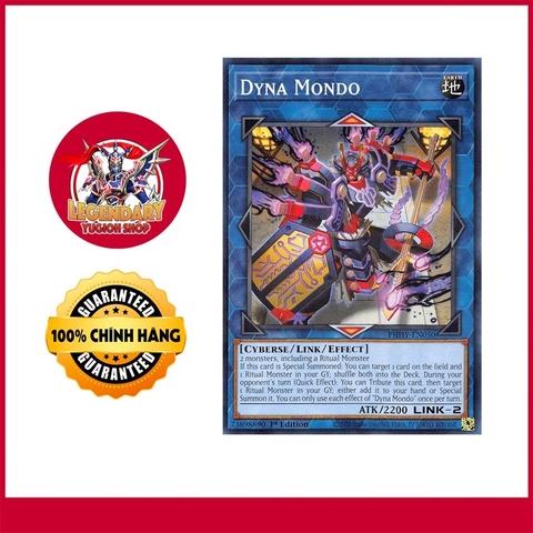 [Thẻ Bài Yugioh Chính Hãng] Dyna Mondo