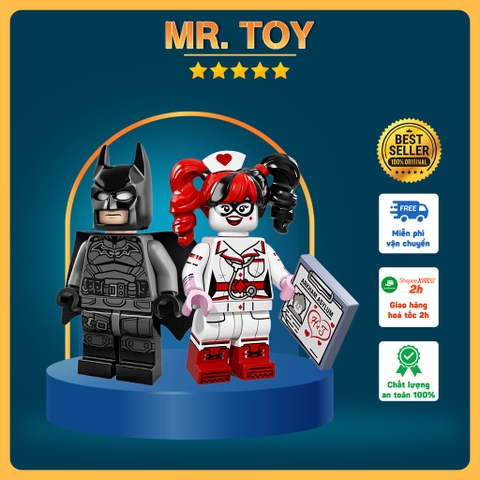 [Đồ Chơi LEGO Chính Hãng] Bộ Sưu Tập Các Nhân Vật Nổi Tiếng Comics, Hoạt Hình Batman, Starwar Minifigures