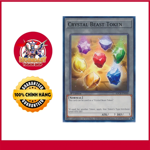 [Thẻ Bài Yugioh Chính Hãng] Crystal Beast Token