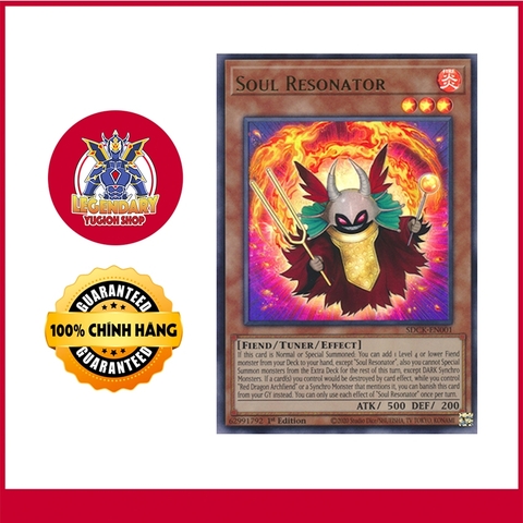 [Thẻ Bài Yugioh Chính Hãng] Soul Resonator
