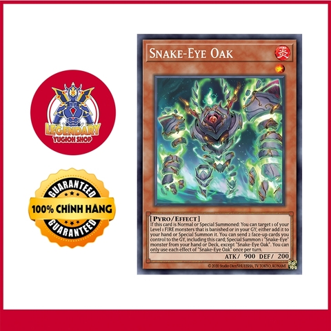 [Thẻ Bài Yugioh Chính Hãng] Snake-Eye Oak