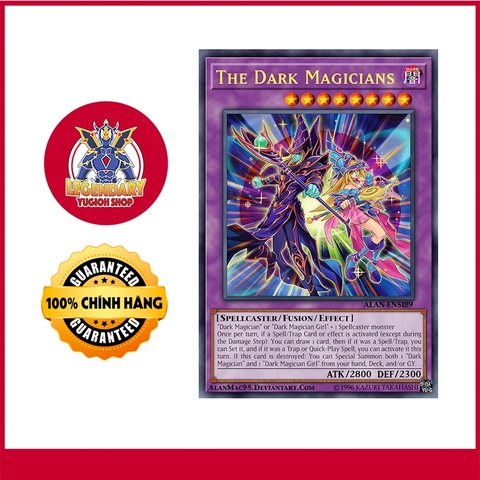 [Thẻ Bài Yugioh Chính Hãng] The Dark Magicians
