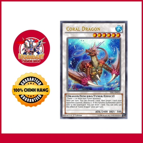 [Thẻ Bài Yugioh Chính Hãng] Coral Dragon