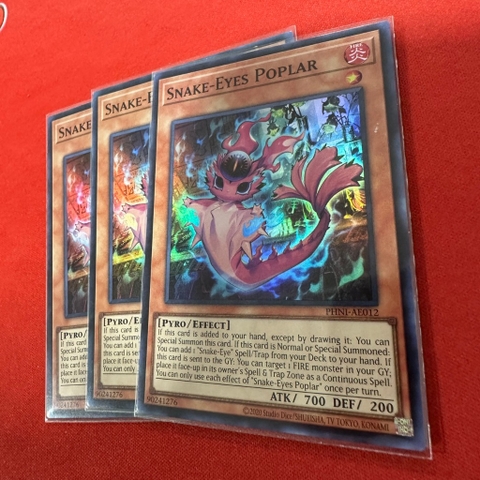 [Thẻ Bài Yugioh Chính Hãng] Snake-Eyes Poplar
