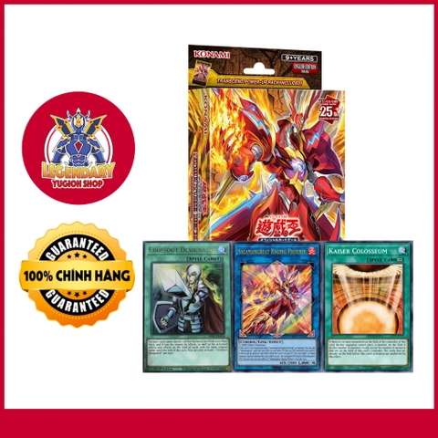 [BỘ BÀI YUGIOH CHÍNH HÃNG] Structure Deck: Salamangreat Sanctum - SDSS - Phiên bản Asian English