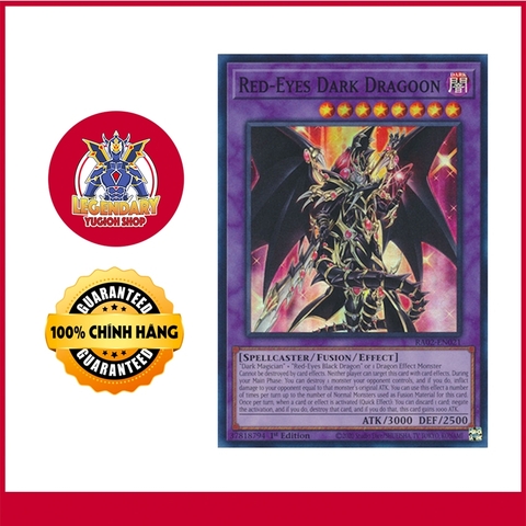 [Thẻ Bài Yugioh Chính Hãng] Red-Eyes Dark Dragoon