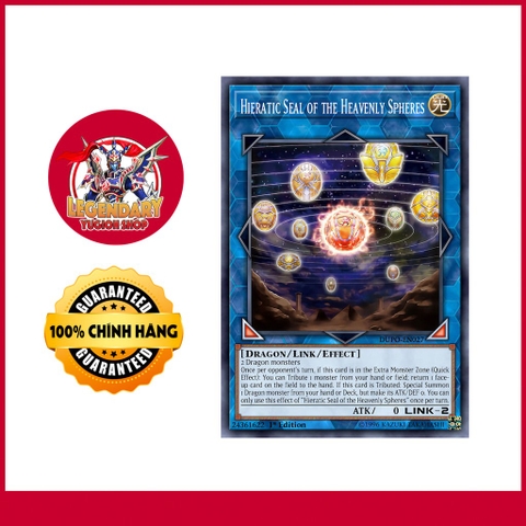 [Thẻ Bài Yugioh Chính Hãng] Hieratic Seal of the Heavenly Spheres