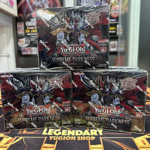 [Hộp Thẻ Bài Yugioh Chính Hãng] Booster Box - Pack Yugioh Supreme Darkness - SUDA (AE)
