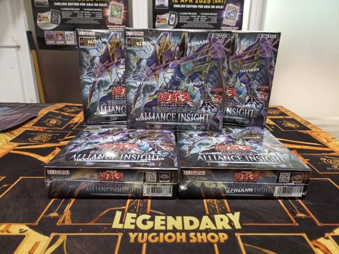 [Hộp Thẻ Bài Yugioh Chính Hãng] Booster Box - Pack Yugioh Alliance Insight - ALIN (AE)