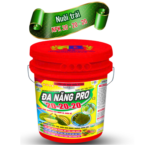 NPK 20-20-20+TE | Công Thức Vàng Nuôi Trái & Tối Ưu Năng Suất