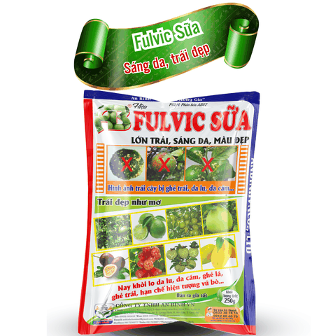 Fulvic sữa - sáng trái, đẹp mã - An Bình Vn