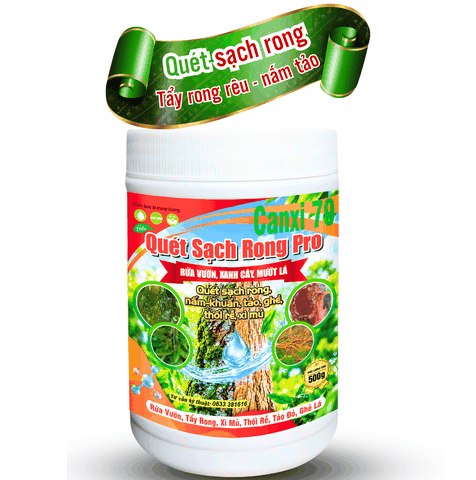 Quét sạch rong, nấm, tảo đỏ, kháng bệnh trên cây trồng An Bình VN