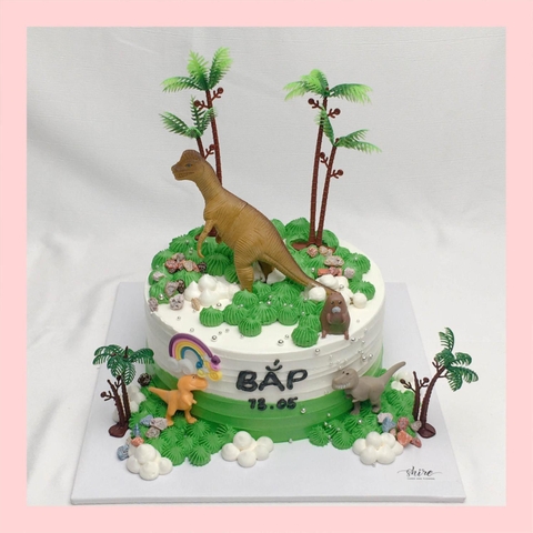 Bánh kem khủng long - Bánh sinh nhật bé trai