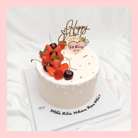 Bánh kem trang trí trái cây - Bánh kem sinh nhật