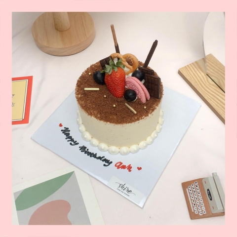 Tiramisu cỡ nhỏ 12-14cm - Bánh kem tiramisu dạng ổ