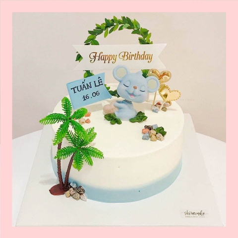 Bánh kem tuổi tí/con chuột - Bánh sinh nhật trẻ em