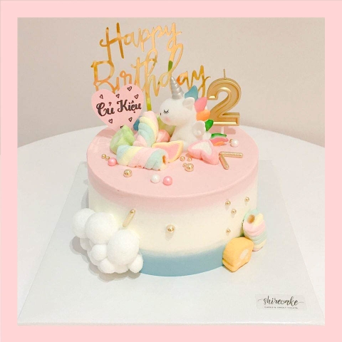 Bánh kem tuổi ngọ/con ngựa - Bánh sinh nhật trẻ em