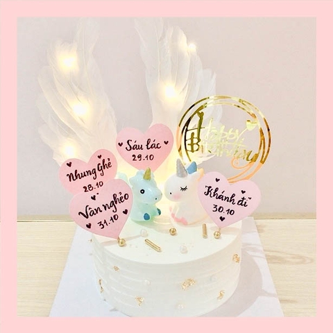 Bánh kem tuổi ngọ/con ngựa - Bánh sinh nhật trẻ em